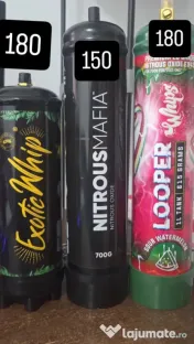 Butelii exotic whip diferite arome livrare 24/7