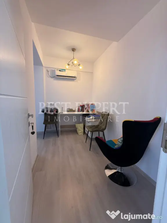 2 Camere de inchiriat complet mobilat si cu Parcare acoperi