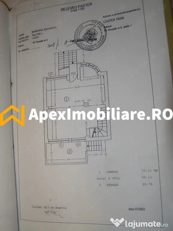 Casa 3 camere de inchiriat Baneasa București | ApexImobilia