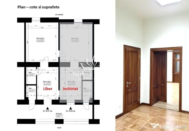 SAD - Spatiu de birouri de 45mp pe Take Ionescu - langa ISHO