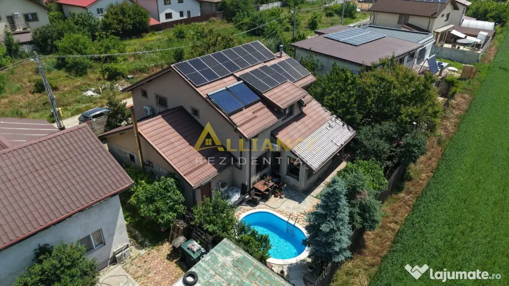 Vila Premium cu Piscina | Fotovoltaice 7,4 kW | 4 Camere | G