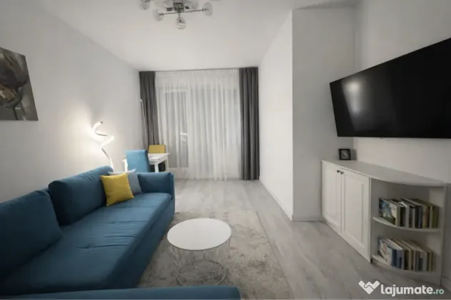 Apartament 2 camere - Etaj 1 - Bloc 2022 - Complet Mobilat Aleea Ninsorii