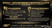 SERVICII IT – Instalare Windows & Mentenanta PC/LAPTOP-Turda 
