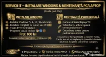 SERVICII IT – Instalare Windows & Mentenanta PC/LAPTOP-Turda