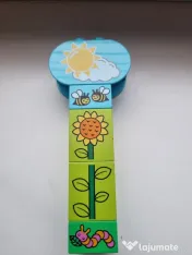 Lego Duplo pui, elefant, motor de polititie si politist, semafor