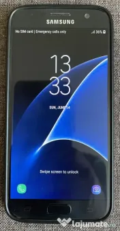 Samsung Galaxy S7 32GB Onyx Black – Stare excelentă, pachet complet 