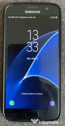 Samsung Galaxy S7 32GB Onyx Black – Stare excelentă, pachet complet