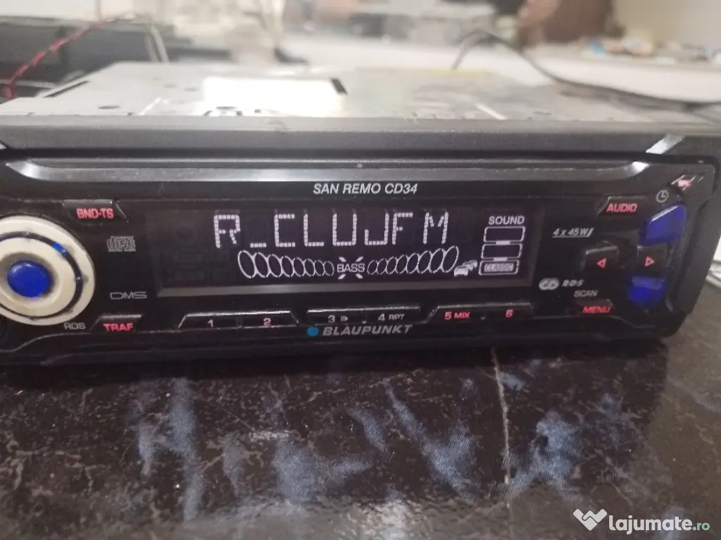 Radio CD auto Blaupunkt cu RDS