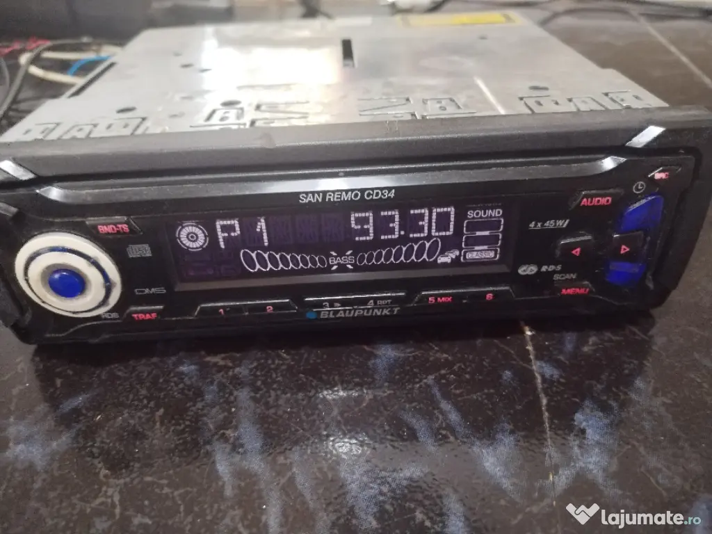 Radio CD auto Blaupunkt cu RDS