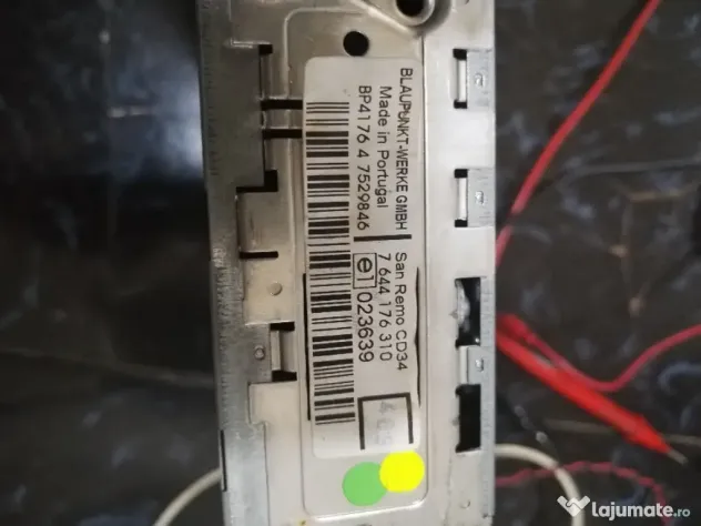 Radio CD auto Blaupunkt cu RDS