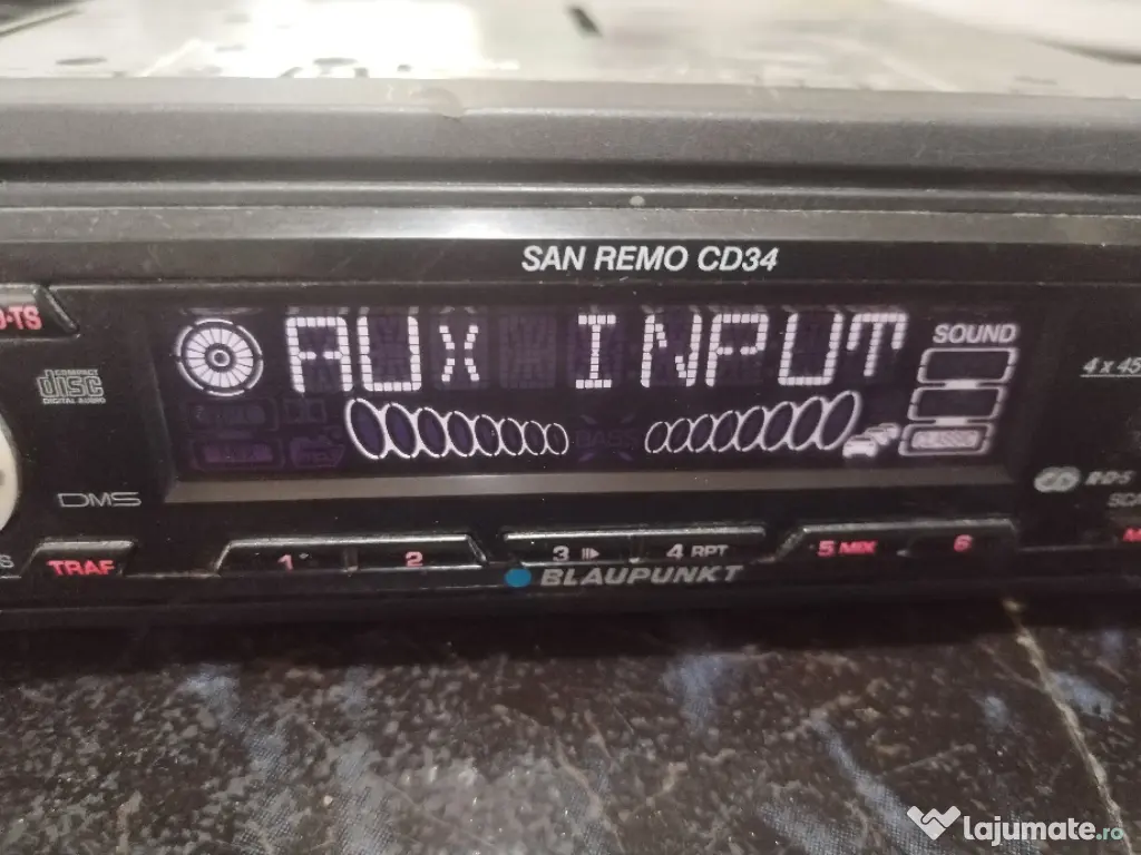Radio CD auto Blaupunkt cu RDS