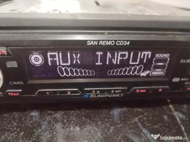 Radio CD auto Blaupunkt cu RDS
