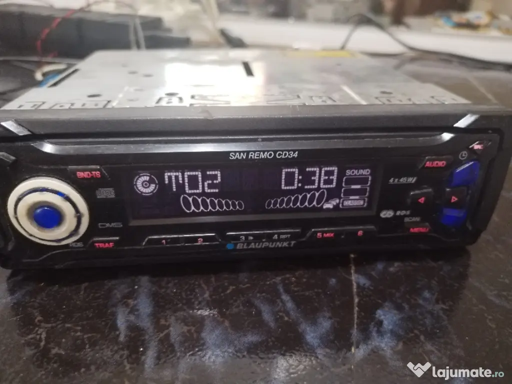 Radio CD auto Blaupunkt cu RDS