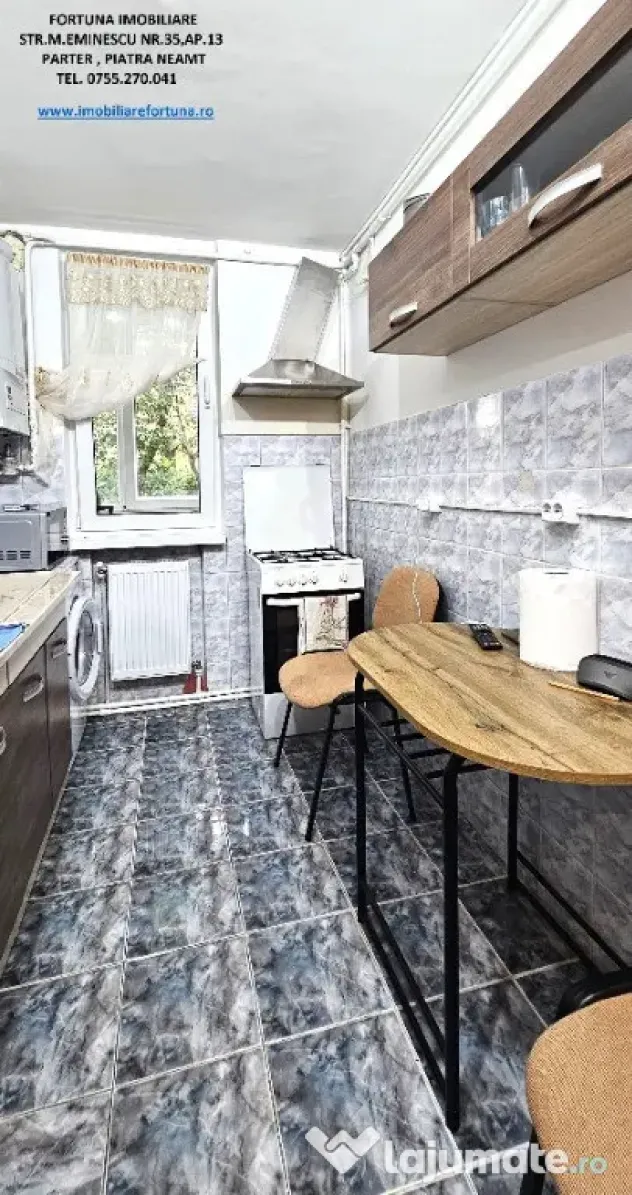 Apartament 2 camere parter+balcon mare+boxa in proprietate,Sc.nr.8P.Nt