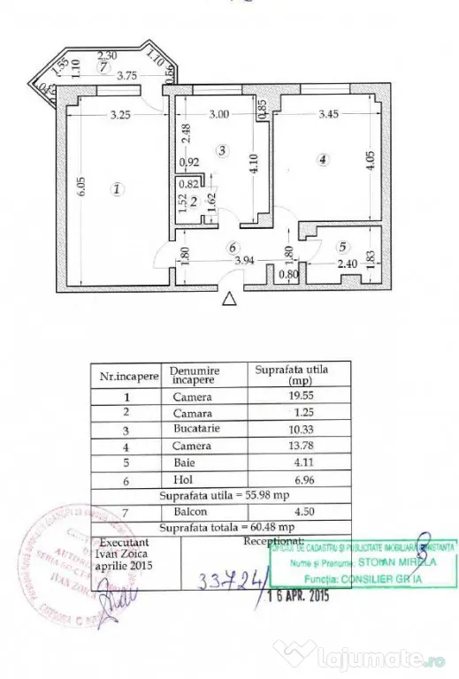Apartament in zona Faleza Nord, Constanța