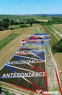 De vânzare, parcele de teren in Coltau