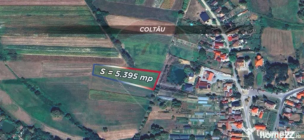 Parcele de teren de vânzare | Coltău | 750-902 mp