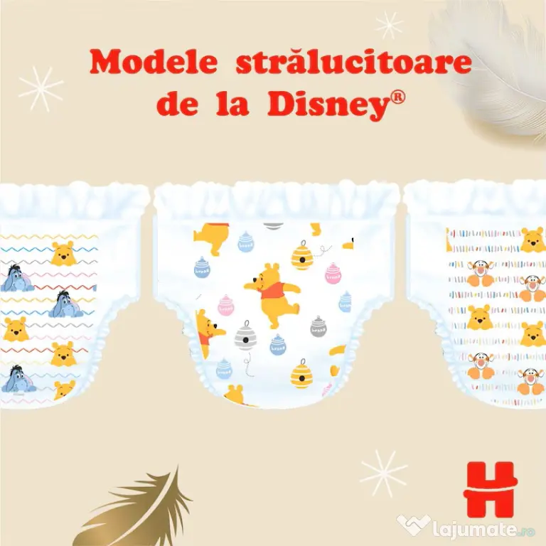 Scutece/Pampers Huggies Extra Care mărimea 2, 3-6 kg, 50 buc. SIGILAT!