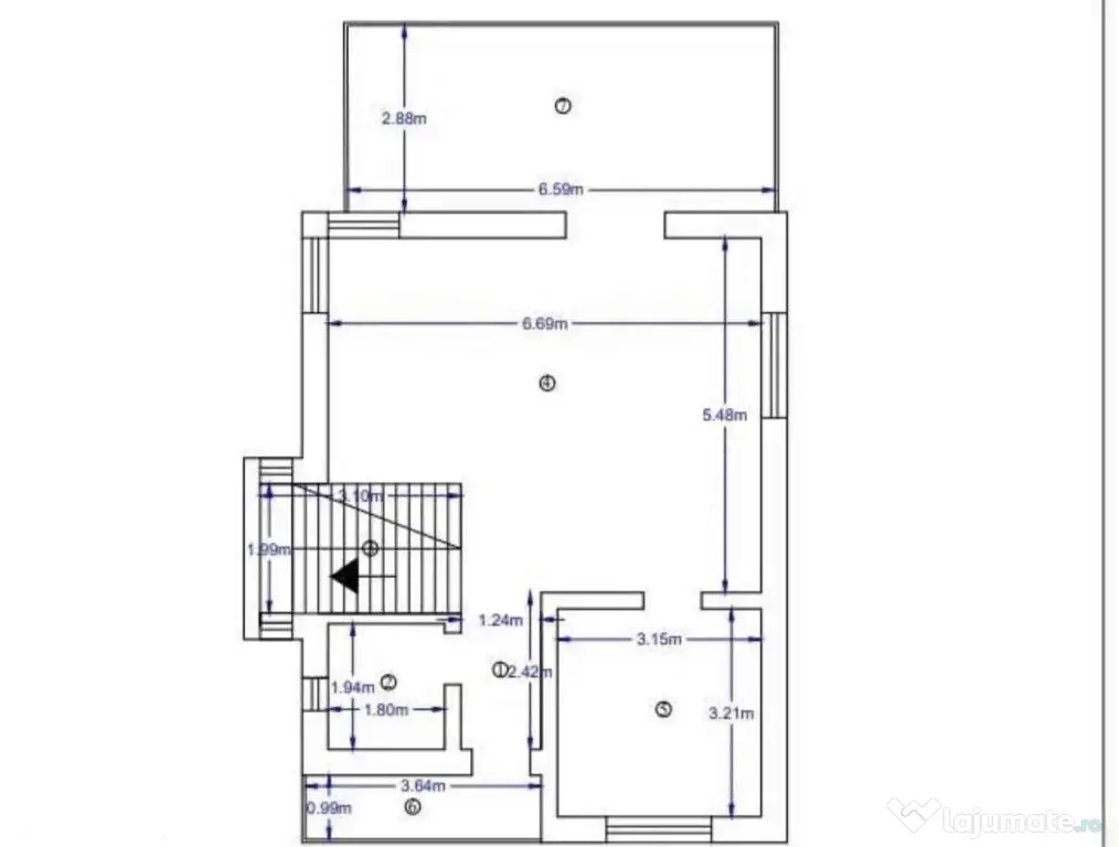 Proprietar vând VILĂ P+1 | UTILATĂ ȘI MOBILATĂ | 4 camere, 2 băi, beci, V.Lupului