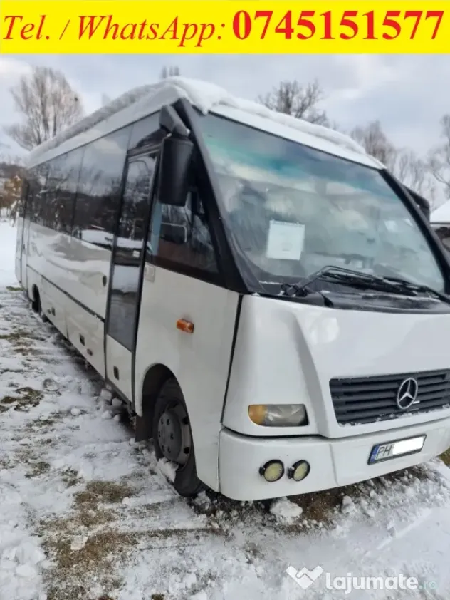 Microbuz Mercedes - Benz Cibro 2, an 2008, Euro 3, AC, 31 locuri