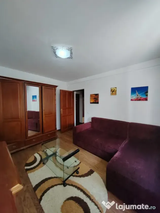 Garsoniera etaj 1 din 3, zona Sud, complet mobilat și utila