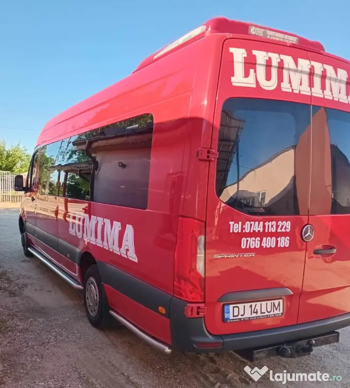 Microbuz Mercedes Benz Sprinter 519 Cdi, an 2020, euro 6, AC, 21 locuri