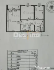 Bârnova | 2 camere | 55mp | et 10 | centrala proprie | anve 