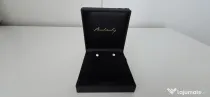 Cercei Studs, cu diamante de laborator de 0.75 CT, din aur alb 18 KT