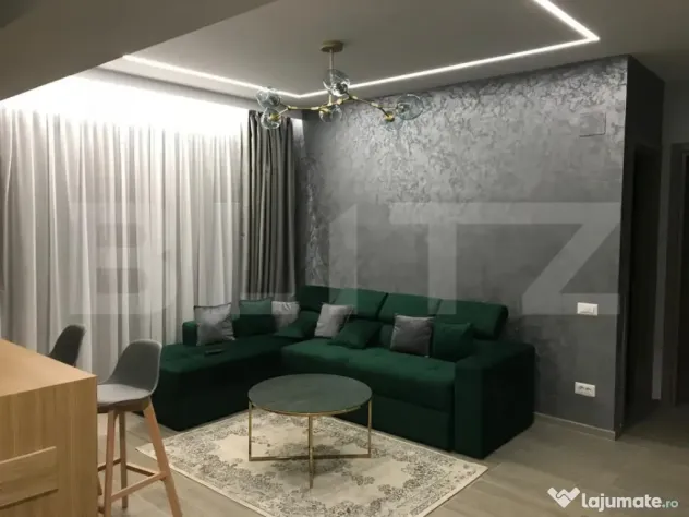 Apartament 2 camere, 51 mp, open space, Bujorului Residence