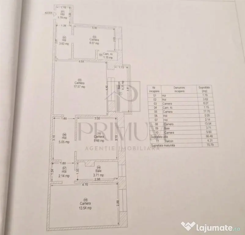 SOARELUI - 3 CAM - DECOMANDAT - BAIE RENOVATA - ETAJ 2 - BLO