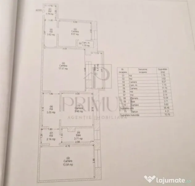 SOARELUI - 3 CAM - DECOMANDAT - BAIE RENOVATA - ETAJ 2 - BLO