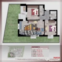 Theodor Pallady - Ap 3 Camere cu gradina 53mp Metrou N. T...