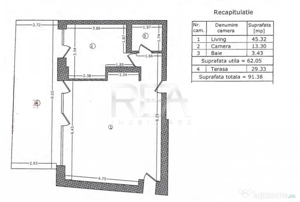 2 camere Moșilor decomandat, centrală, parcare, an 2020, 9