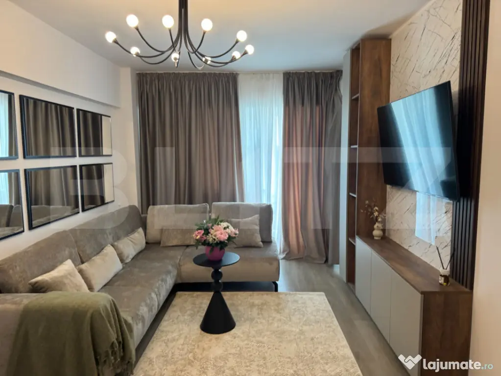 Apartament cu 2 camere, 53mp, Brazda lui Novac- La Roca