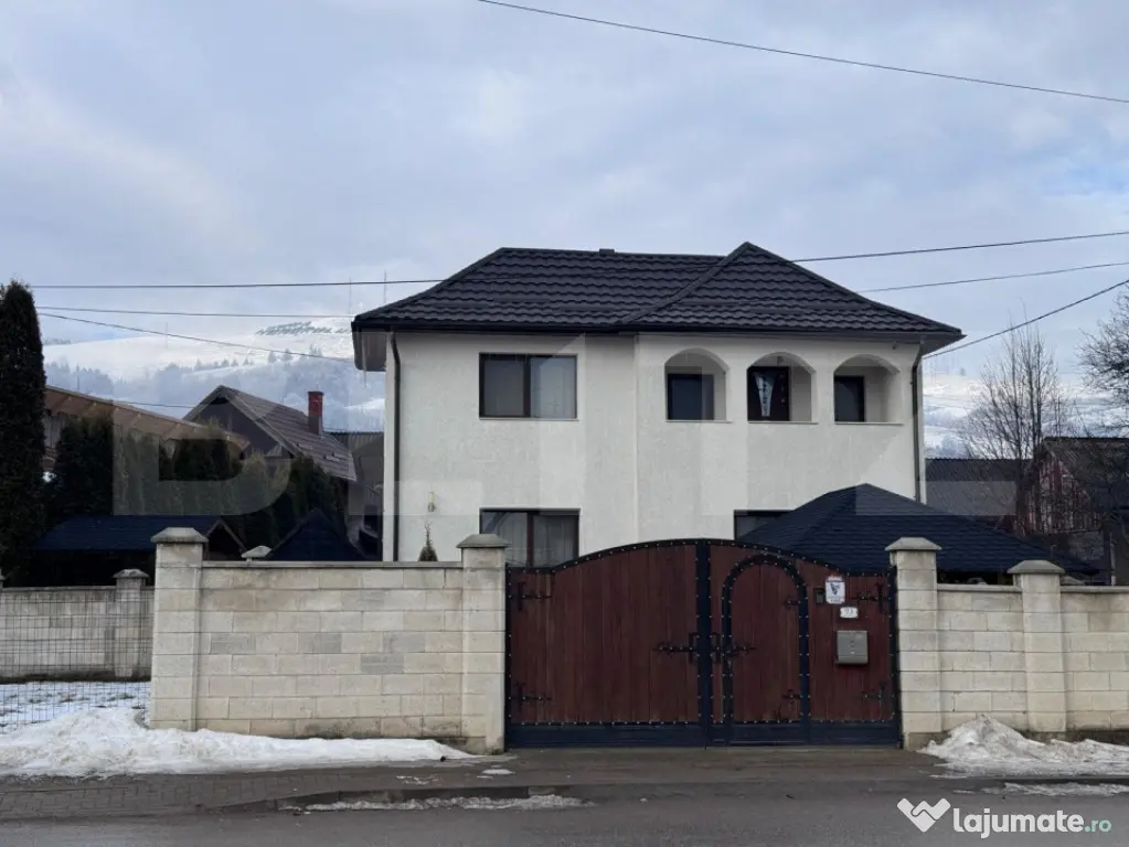Casă individuală modernă P+1, 124 mp utili, 814 mp teren,