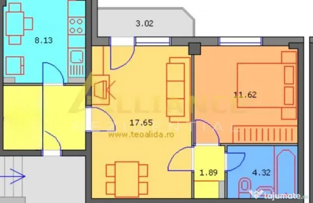 Apartament 2 Camere Berceni | Aleea Huedin | Gata de Mutare