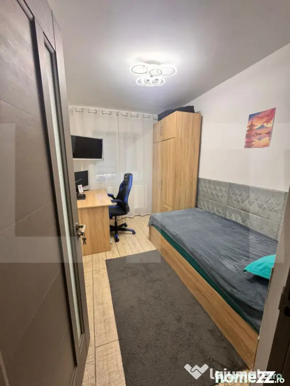 Apartament cu 3 camere decomandat - complet mobilat - zona M