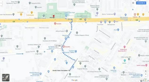 Garsoniera de Inchiriat Zona Pacii | 7 Minute Reale de Metrou