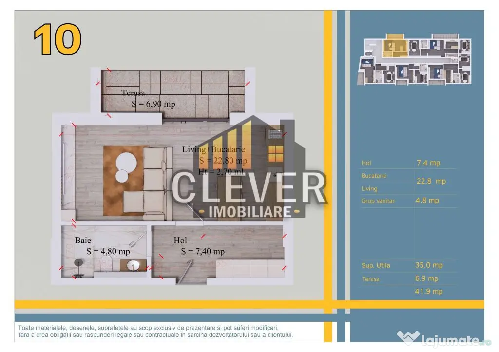 Garsonieră 42mp - Comision 0%-Pallady | 12 min metrou Teclu