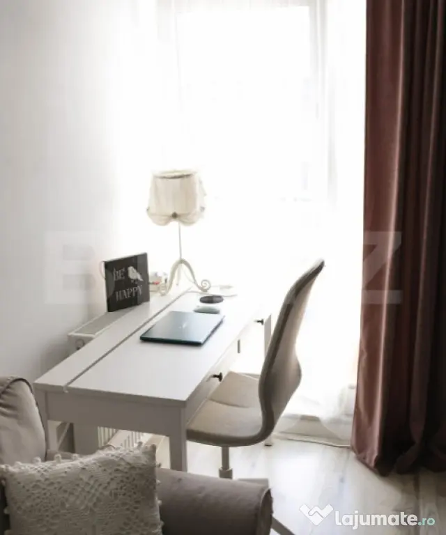 Apartament 67 mp semidecomandat complet mobilat si utilat, p
