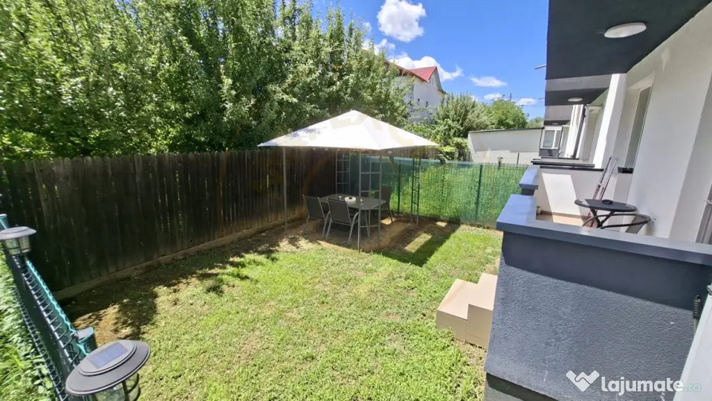 Studio modern bloc nou cu gradina proprie si loc de parcare
