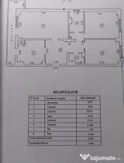 Spatios! Apartament 3 camere decomandat, ans. Dorobantilor.