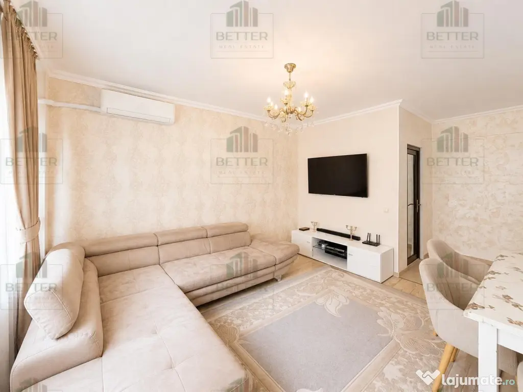 Apartament 3 camere, metrou Dimitrie Leonida, parcare, lift, mobilat