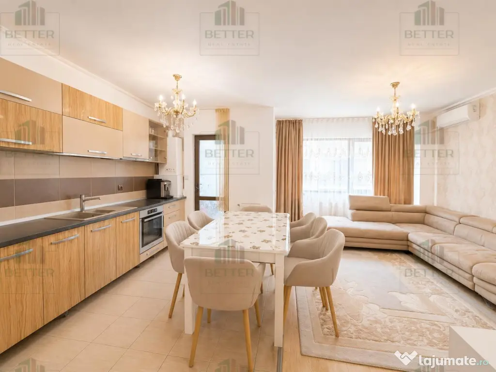 Apartament 3 camere, metrou Dimitrie Leonida, parcare, lift, mobilat