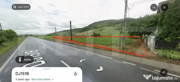 De vânzare! Teren intravilan în Cerghid! Front 48 de metri