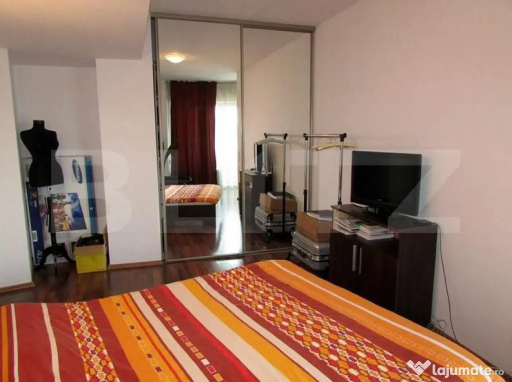 2 camere, mobilat modern, A.C., zona Plopilor Vest