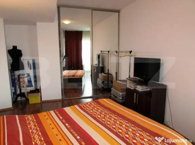 2 camere, mobilat modern, A.C., zona Plopilor Vest