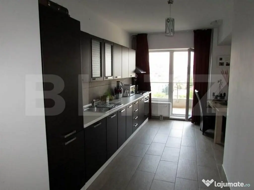 2 camere, mobilat modern, A.C., zona Plopilor Vest