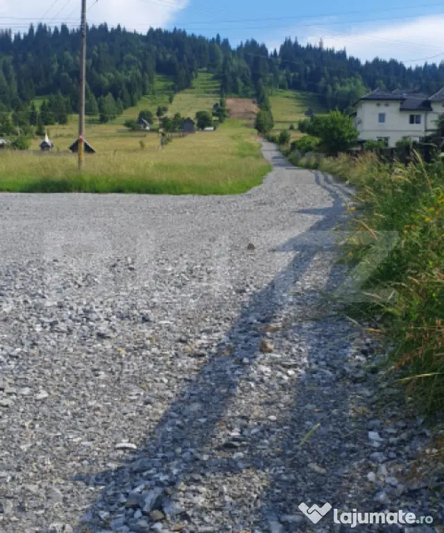 Teren 9.755 mp, intravilan, parcelabil, zona Vatra Dornei