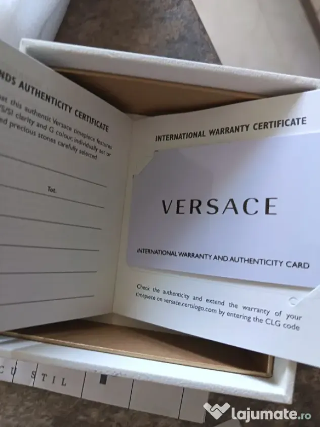 Ceas Versace Palazzo Empire Ediție limitata nou, factura